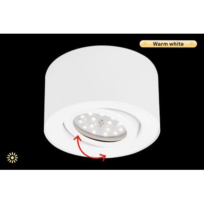 BRILONER LEUCHTEN LED Aufbaustrahler "TUBE", weiß, Leuchten, LED Aufbaustrahler