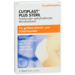 Cutiplast 5x7 cm plus steril