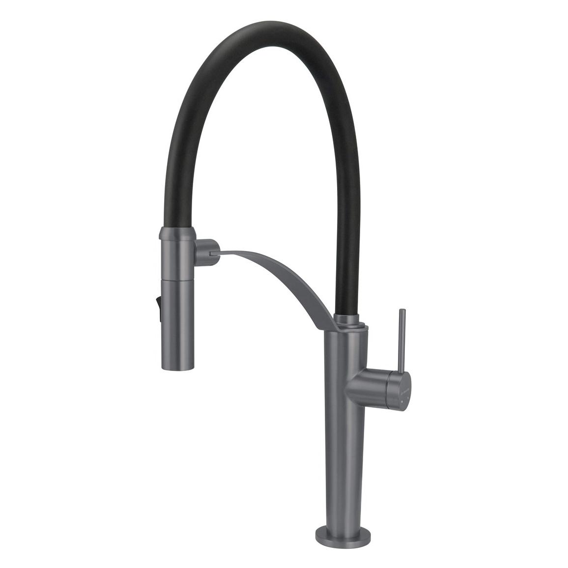 Deante Küchenarmatur mit flexiblem Auslauf - 2 Arten von Sprays (BRC_D72M)
