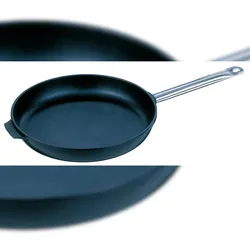 GSW Bratpfanne Gastro traditionell Titanium 28 x 5,5cm, induktionsgeeignet, backofengeeignet bis 240°C