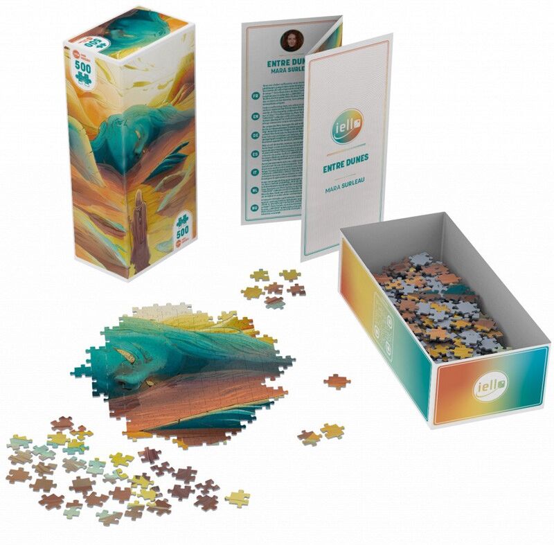 iello Puzzle Universe 500 pcs - Entre Dunes