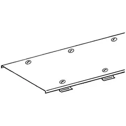 Niedax, Leitungsführung, NIE RDV150 Deckel f Kabelrinne/leiter 150x3000mm T0,75mm bandverz. (300 cm)