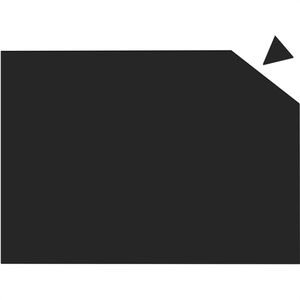 Franken Magnetpapier MP841 10, 200 x 295 mm, schwarz, zum Ausschneiden von Symbolen, 1 Platte