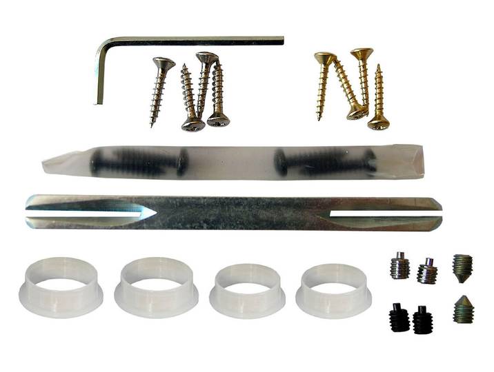 Lienbacher Reparaturset mit Spaltstift 6 Inbusschrauben 4 Drückerlager