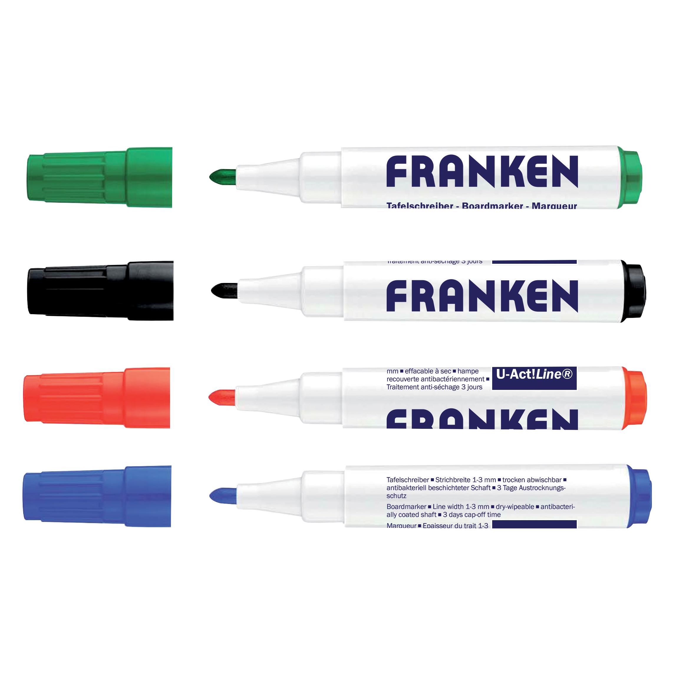 Franken Marker U-Act!Line antibakterieller Schaft (4x) (Z1999)