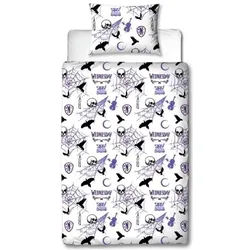[n]fibrecare, Kinderbettwäsche, Bettbezug-Set Wednesday Bunt Double size 2 Stücke (200 x 140 cm, 63 x 63 cm)