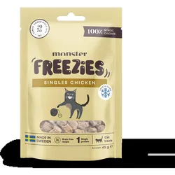Monster Katzenleckerli Freezies Huhn 45 g Gefriergetrocknetes Huhn für Katzen