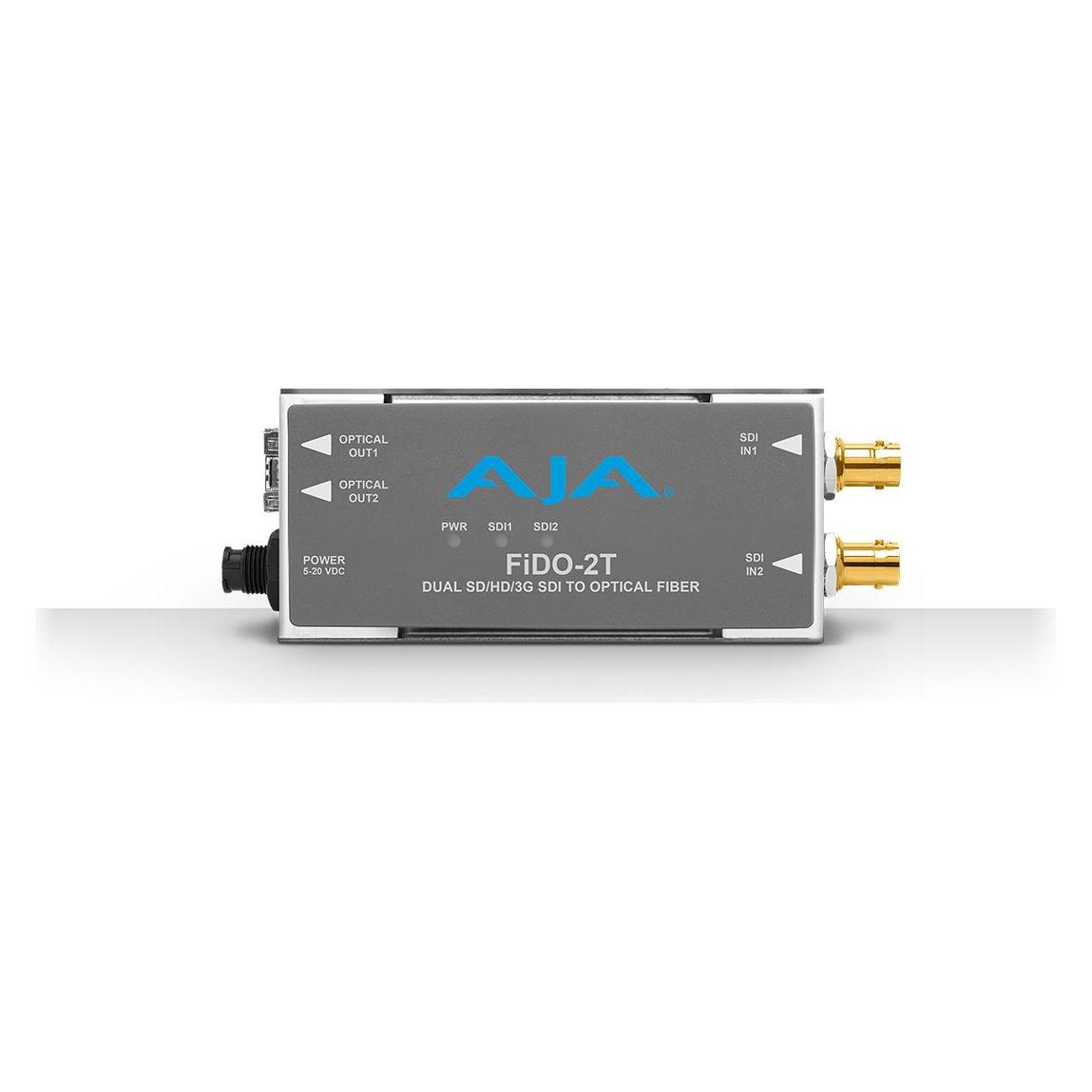 AJA FiDO-2T Dual Channel SDI to Fiber - Video Extender (FIDO-2T)