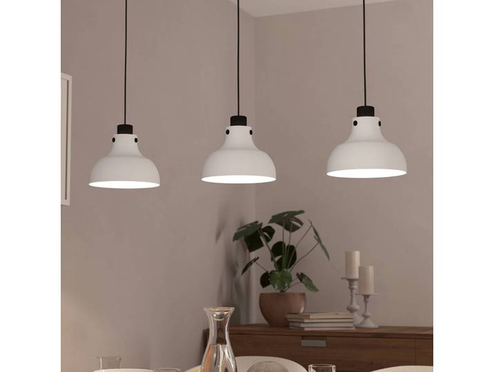 EGLO Hängelampe Matlock, dimmbar, für Wohn- / Esszimmer, Metall, Industrielles Design, Pendelleuchte