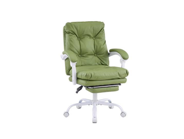 VINGLI Drehstuhl Ergonomisch, Bürostuhl mit Fußstütze, bis 150 kg belastbar