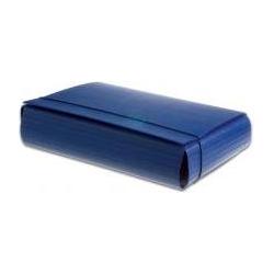 Penmate Faltmappe A4/8 cm mit Gummiband, Eco Marineblau (A4) (69946046)