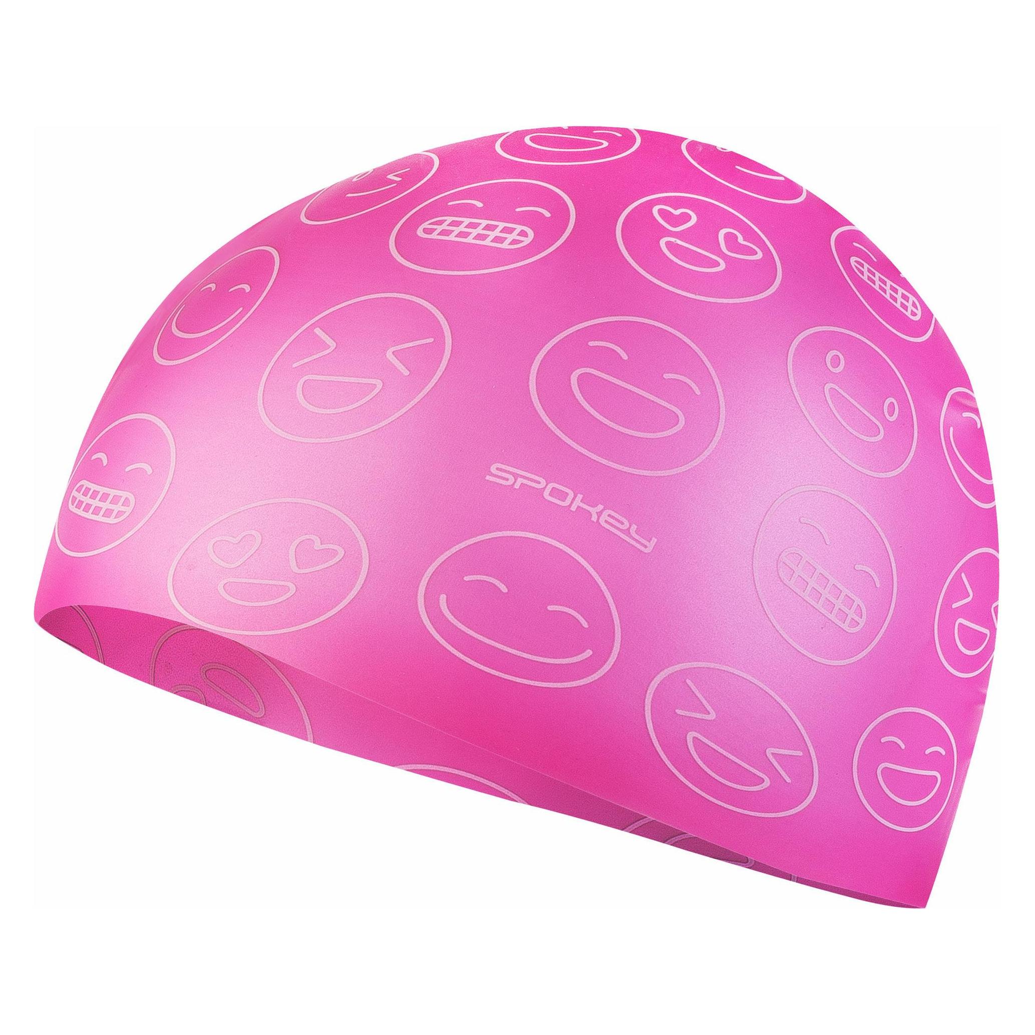 Spokey Badekappe Emoji Kids Rosa (927910)