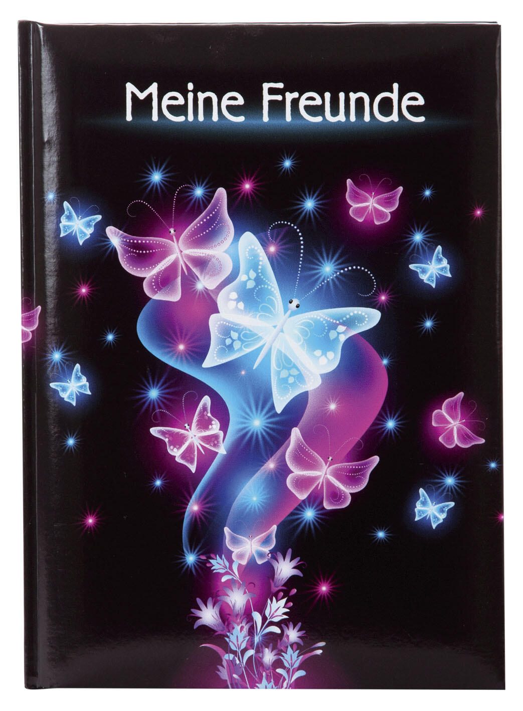 goldbuch Freundebuch ca. DIN A5 liniert, 88 Seiten 43577