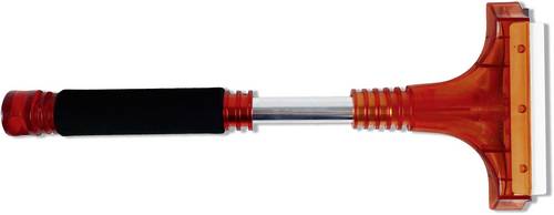 HP Autozubehör Deluxe Kunststoff, Metall Eiskratzer / Schneebesen Softgriff, Gummi-Abstreiflippe (L x B) 31.5cm x 13cm Rot