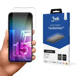 3mk FlexibleGlass - Hybridglas für iPhone 15