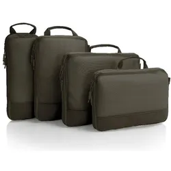 Heys EcoTex - 4pc Kompressionspackwürfel Set, Packsack, Grün