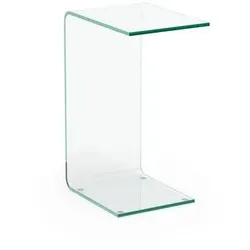 Akante Beistelltisch Eva Glas Transparent Klar