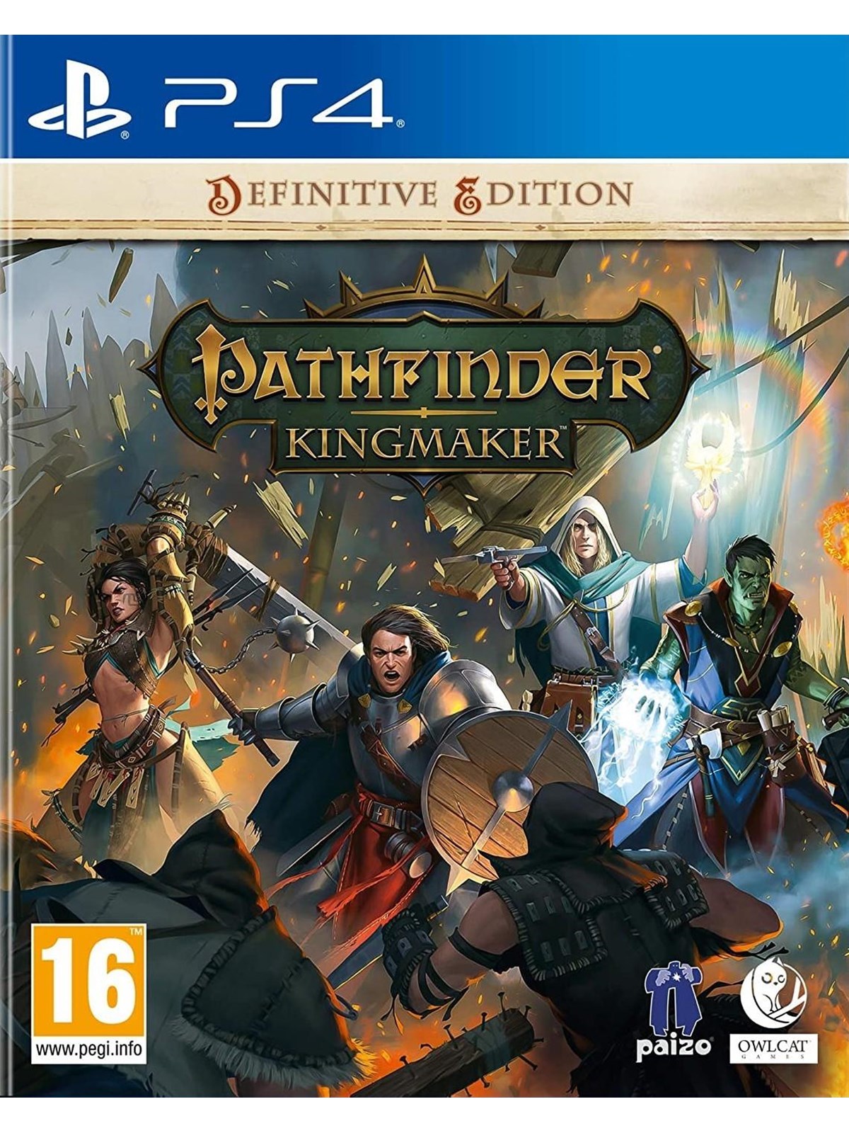 Pathfinder: Kingmaker - Definitive Edition - Sony PlayStation 4 - RPG - PEGI 16