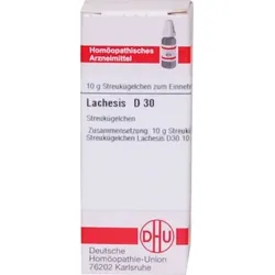 LACHESIS D 30 Globuli 10 g Globuli