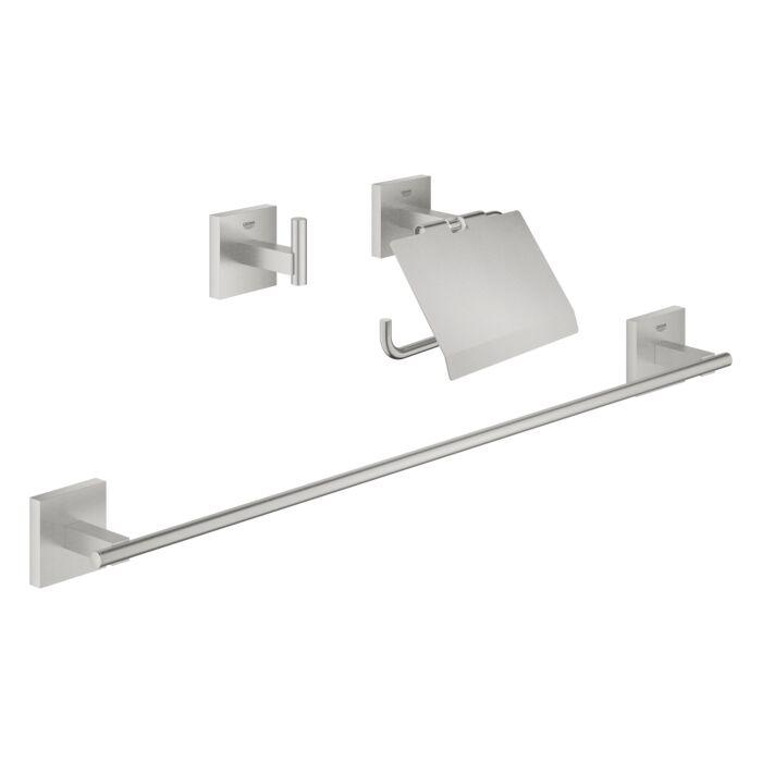 Grohe Start Cube Bad-Set 3 in 1 41124DC0 Supersteel