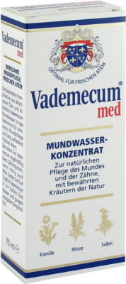 Dallmann's Pharma Candy GmbH VADEMECUM MED Mundwasser Konzentrat 0888 75 ml 03022663