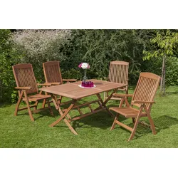 Merxx Maracaibo Set 5tlg Klapptisch