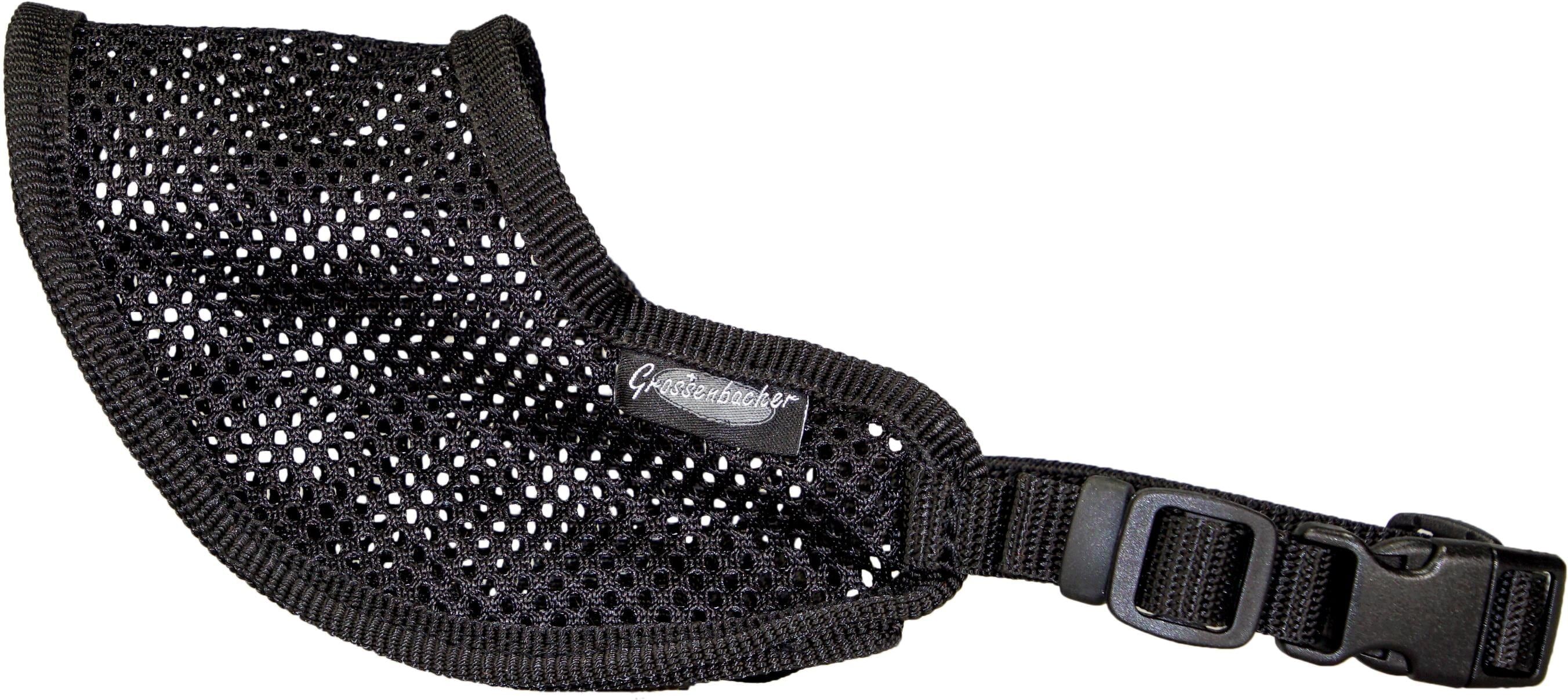 Maulkorb "Giftköderschutz", schwarz, L: 13cm, Kunststoff, Maulkörbe, Maulkorb schwarz L: 13cm