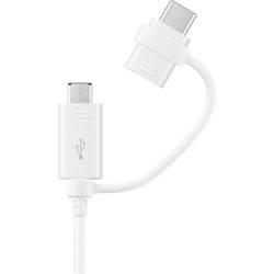 Samsung Handy Kabel [1x USB - 1x Micro-USB, USB-C® Stecker] 1.50 m USB, Micro USB, USB-C® EP-DG930DWEGWW