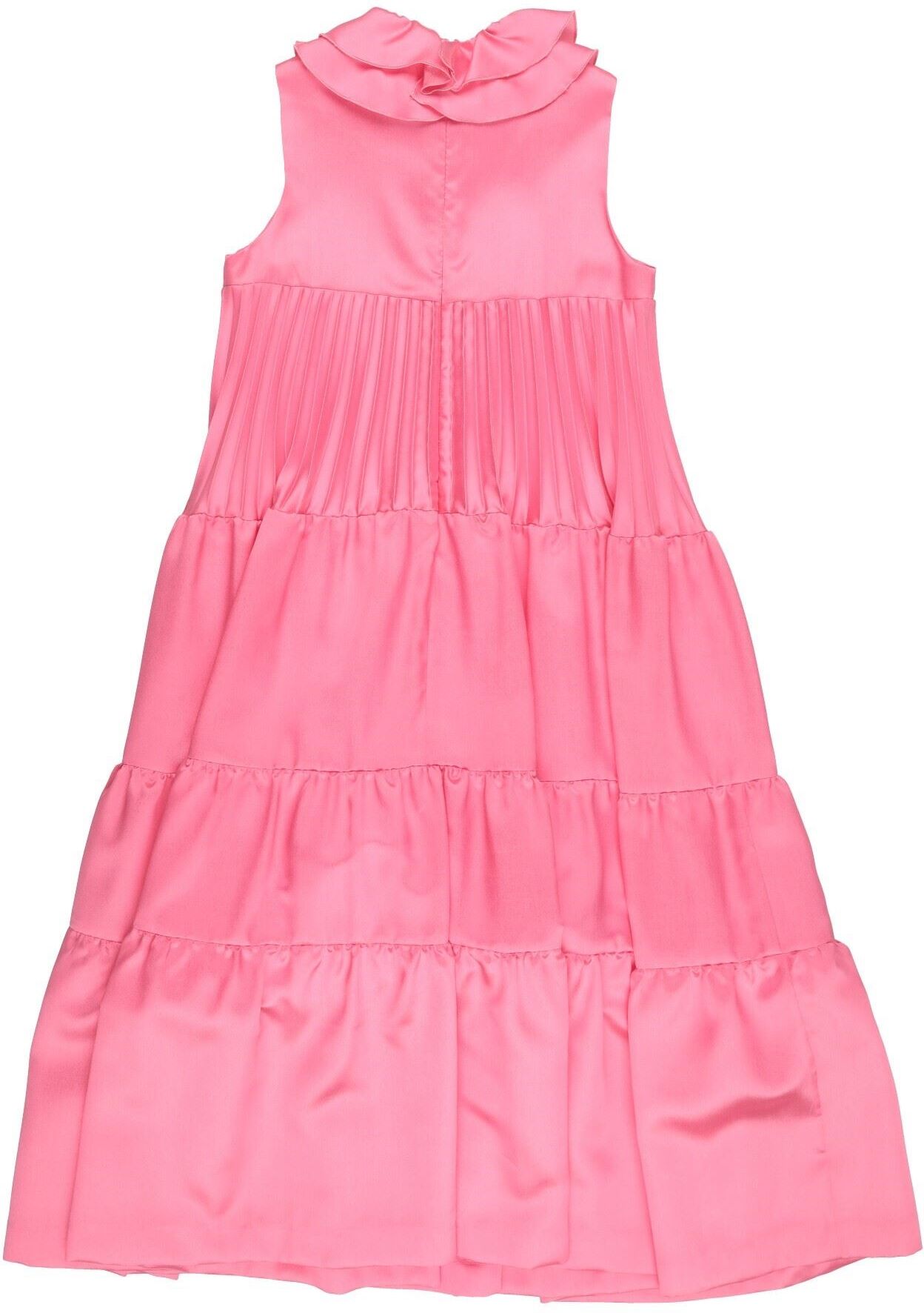 Val Max Vestido para niña Chica Fucsia 12,14,16 Chica
