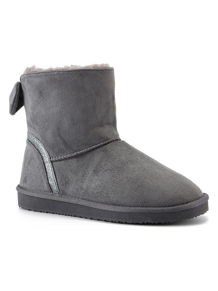 ISLAND BOOT Winterboots "Massey" in Grau - 36
