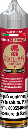 Fashion Vape Eliquid Gentleman Fashion Vape Liquido Shot 20ml Tabacco Ciliegia