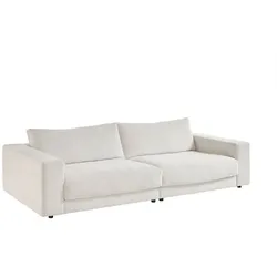 Sormani Bigsofa Bergamo Cord Weiß