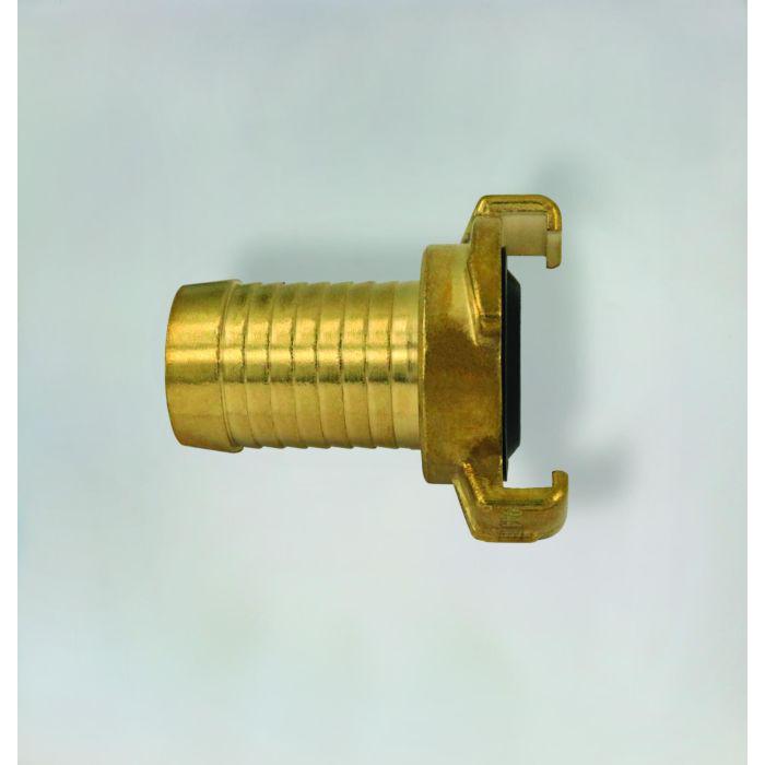 Fukana Schnellkupplung mit Tülle 33005 messing, 1 1/2", DIN 50930-6, Geka kompatibel