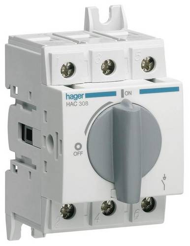 Hager HAC308 Lasttrennschalter 3polig 80A 415V