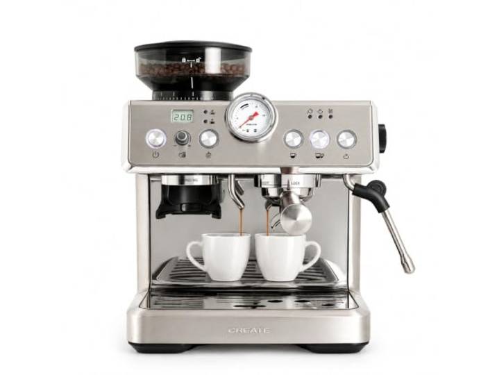CREATE / THERA CLASSIC ADVANCE/Machine à café expresso semi-automatique avec vaporisateur / 20 bars\, resevoir 250g\, filtres à café 1-2 tasses\, 15 niveaux de mouture\, 2450W