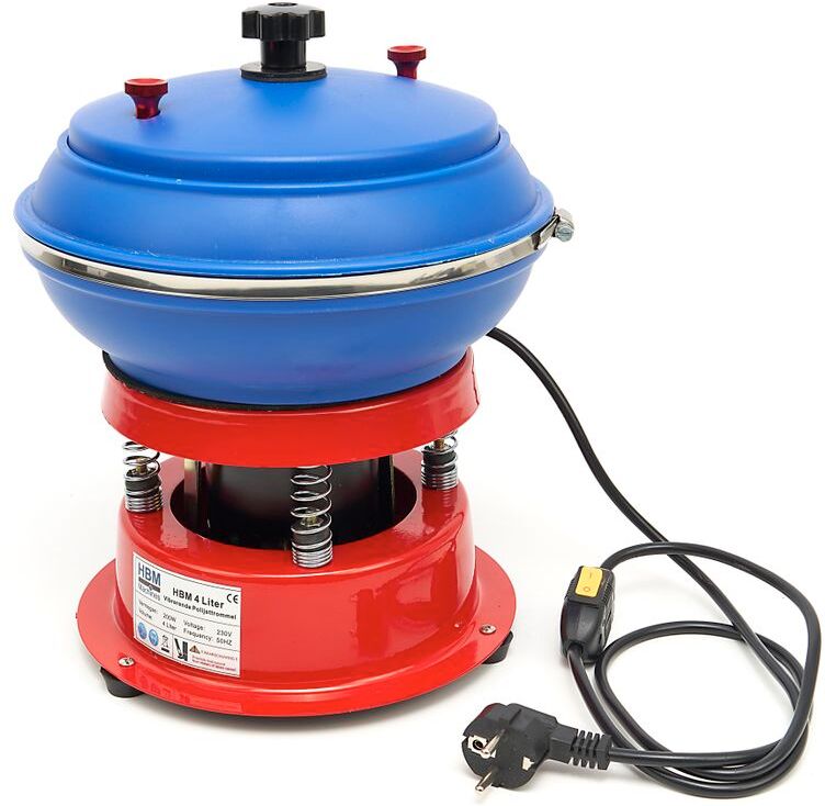 HBM Polisseuse Vibrante Professionnelle de 4 Litres