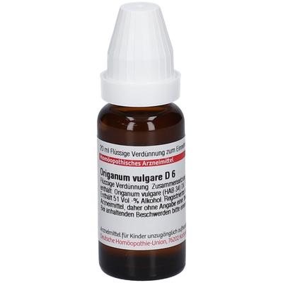 Origanum Vulgare D 6 Dilution 20 ml