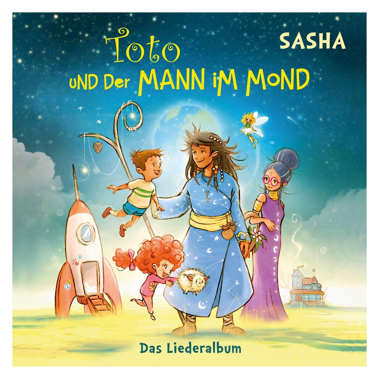 Karussell Toto und der Mann im Mond - Das Liederbuch (Carsten Schmelzer, Diane Weigmann, Julia Röntgen, Sascha Röntgen-Schmitz, Tobias Weyrauch, Deutsch) (581147-5)