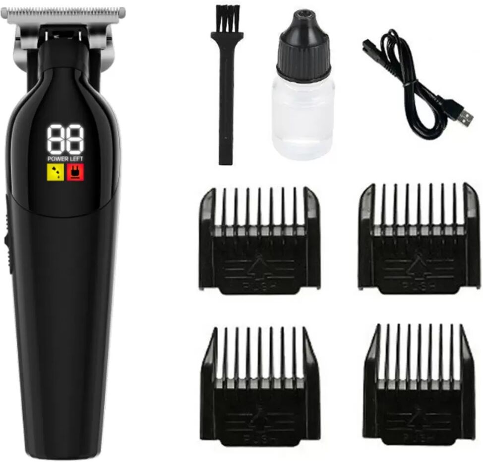 INF Smarter Haarschneider: Kabelloser, USB-aufladbarer Haartrimmer mit einstellbarer Geschwindigkeit und abwaschbarer Klinge