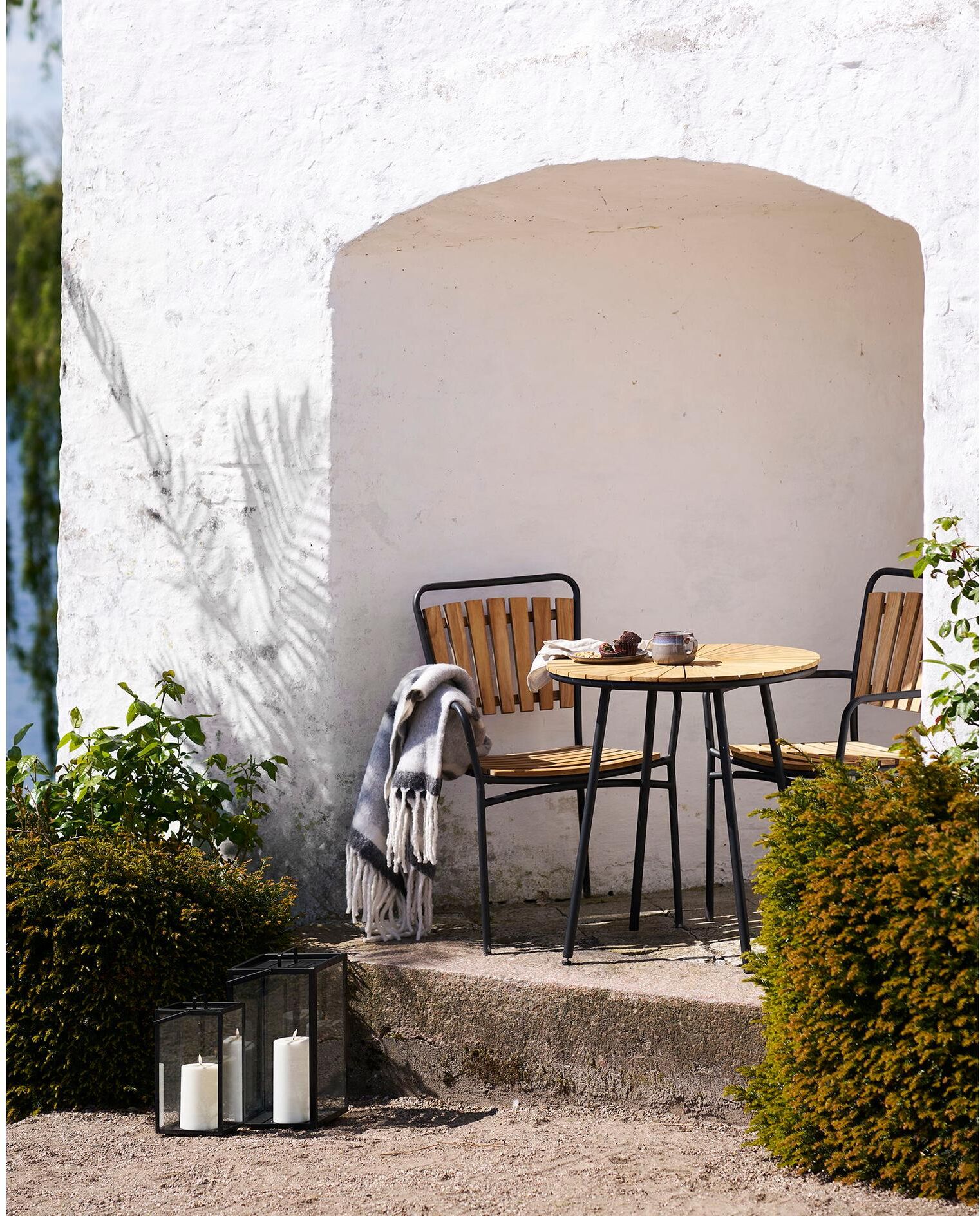 Wohndecke HOUSE NORDIC "Carmel Plaid 130 x 160 cm", bunt, B:130cm L:170cm, Obermaterial: 100% Polyester, Wohndecken, Wohndecke bunt B/L: 130cm x 170cm