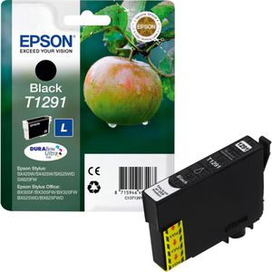 Epson T129140 schwarz Apfel Original Druckerpatrone C13T129140