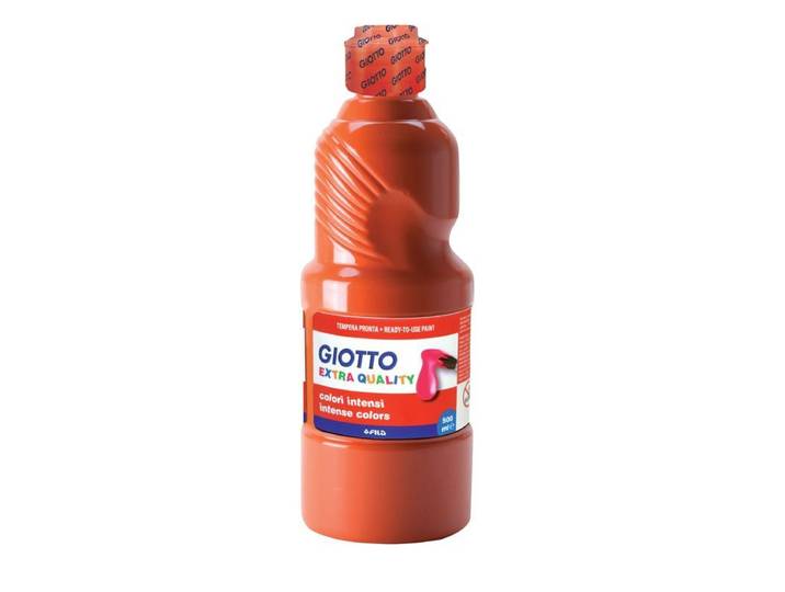 Giotto - Plakkaatverf - 500ml - Vuurrood