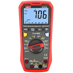Uni-T, Multimeter, UT 161B - Multimeter digital 6000 Counts USB (CAT III 1000V, CAT IV 600V, Hand-Multimeter)