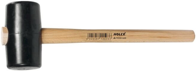 HOLEX Maillet en caoutchouc noir A400 (755500 A400)