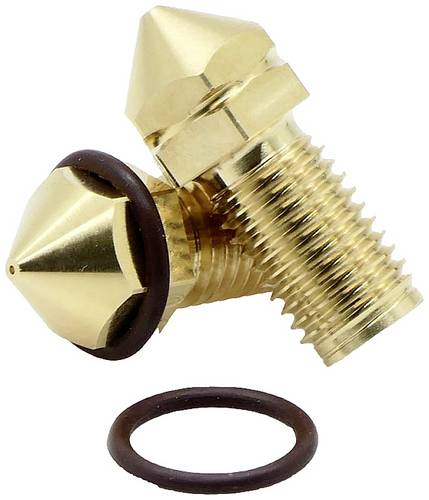 FabConstruct Nozzle Brass 0.4mm für Ultimaker UM3, S3, S5, S5 Pro Brass Nozzle AA RN35481