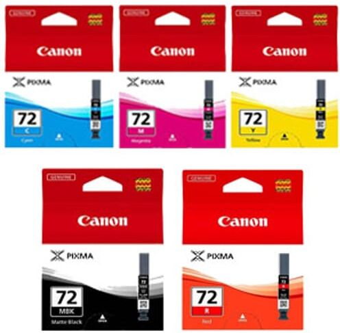 Canon PGI-72 Pack ahorro (MBK/C/M/Y/R)