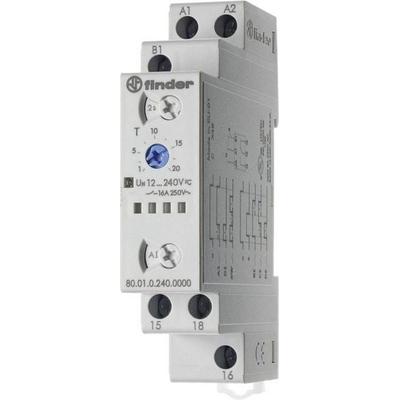 Finder 80.01.0.240.0000T 80.01.0.240.0000T Multifunktions-Zeitschalter 1 St. Zeitbereich: 0.1 - 86400 s 1 Wechsler