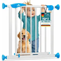 Kidiz, Schutzgitter, auch als Schutzgitter für Treppen, Auto Close, Kinder Treppengitter (74 - 80 cm)
