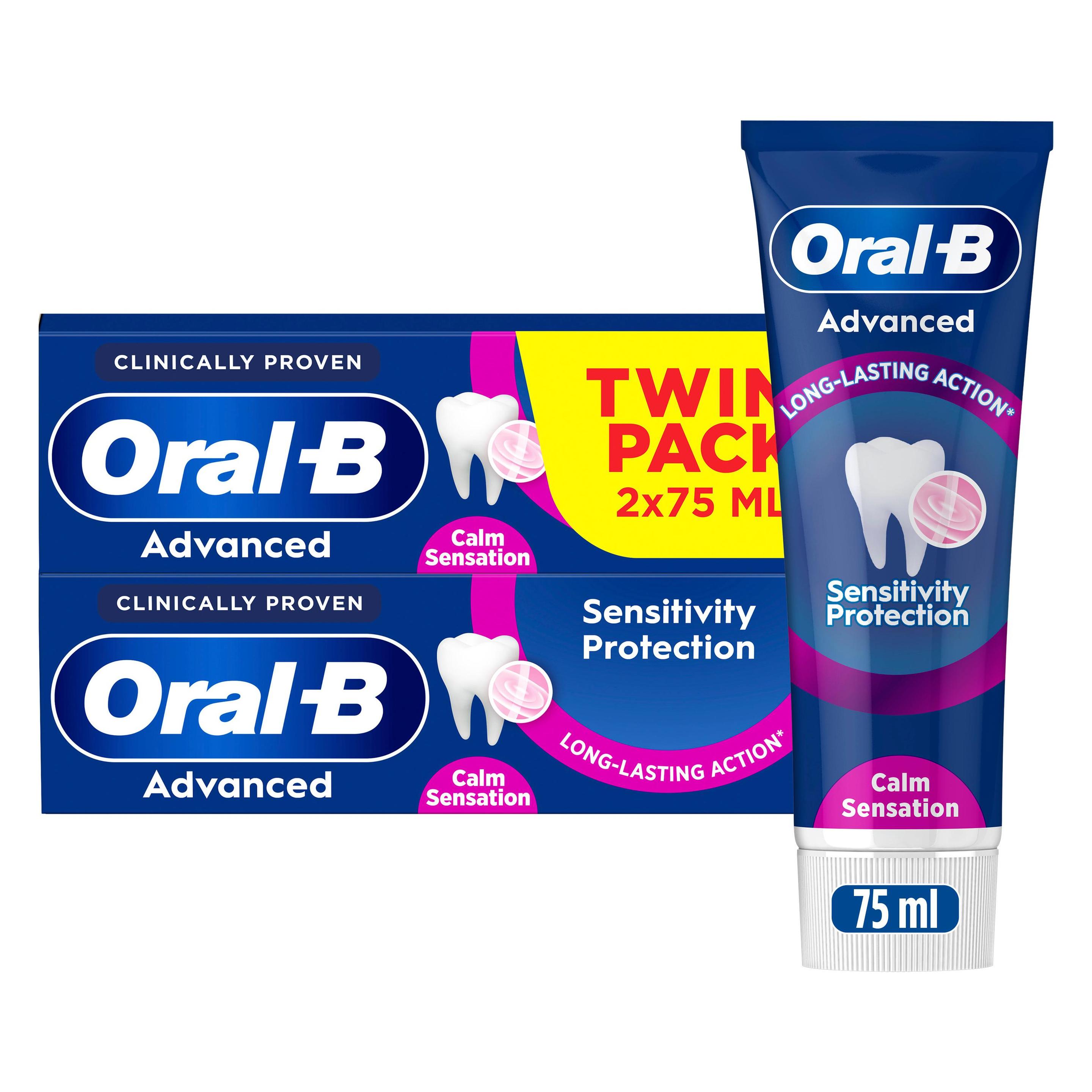 Oral-B Oral B - Advanced Sensitivity Protection Calm Sensation Toothpaste - 150 ml (150 ml) (1296894)