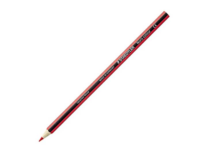 STAEDTLER Noris colour 185 Kleurpotloden – rood, 12-pack